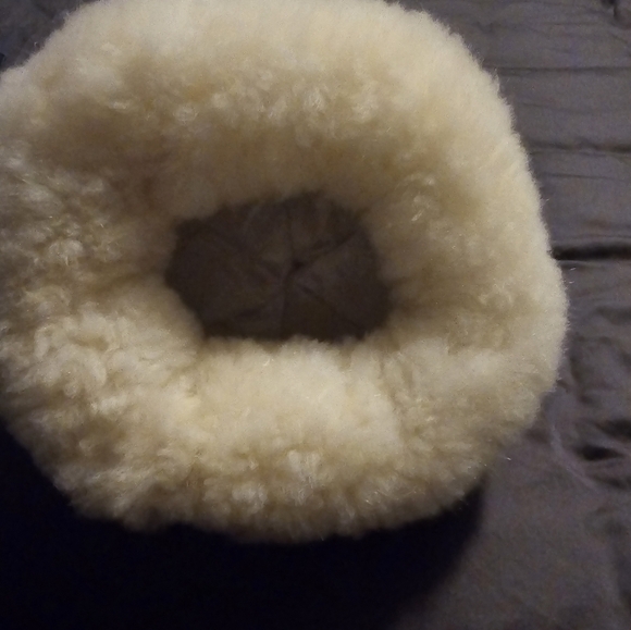 Traditional Fur Baby Alpaca Hat winter white main image 4